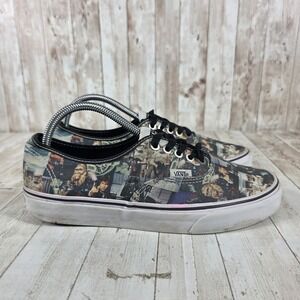 Vans Authentic Star Wars Collage Low Top Sneakers Women US 8.5
